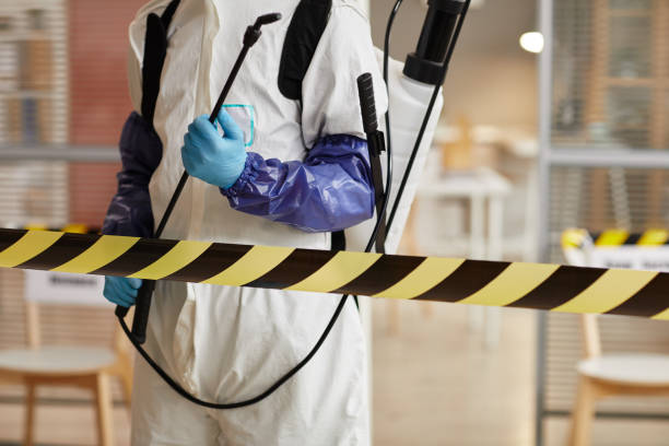 Professional Biohazard Cleanup technician working in Annapolis, CA